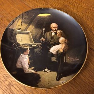 SALE‼️ Norman Rockwell  “Grandpa’s Treasure Chest”